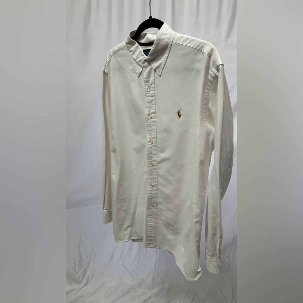 Ralph Lauren white dress shirt Large